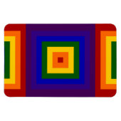 Regenboogpleinen Magneet (Horizontaal)