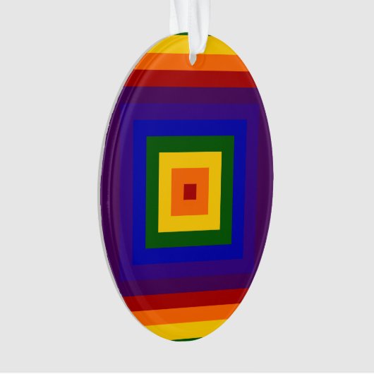 Regenboogpleinen Ornament (voorkant)