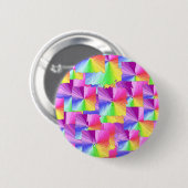 Regenboogpleinen Ronde Button 5,7 Cm (Voorkant /achterkant)