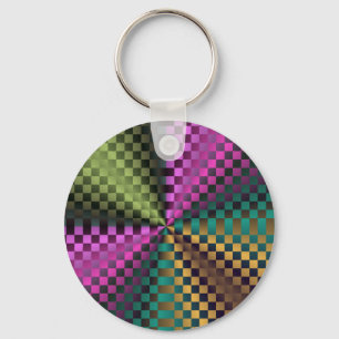 Regenboogpleinen Sleutelhanger