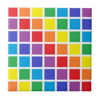 Regenboogpleinen Tegeltje