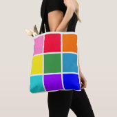 Regenboogpleinen Tote Bag (Dichtbij)