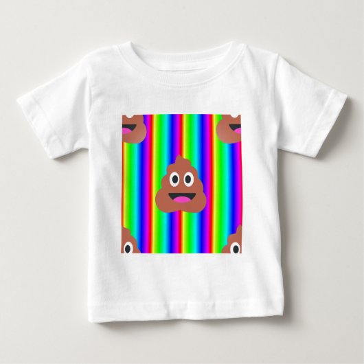 regenboogpoep emoji (Voorkant)