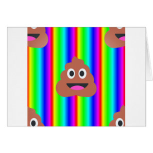 regenboogpoep emoji