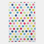 Regenboogpoliekstippen Theedoek (Verticaal)