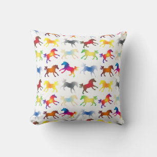 Regenboogponies Kussen
