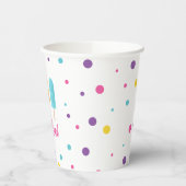 RegenboogPop 2 Koel 2e verjaardag Papieren Bekers (Links)