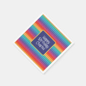 RegenboogPop Het Fidget Speelgoed Pattern Personal Servet (Hoek)