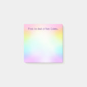 regenboogpost post-it® notes (Voorkant)