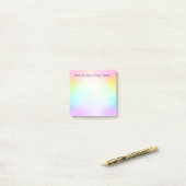 regenboogpost post-it® notes (Op bureau)