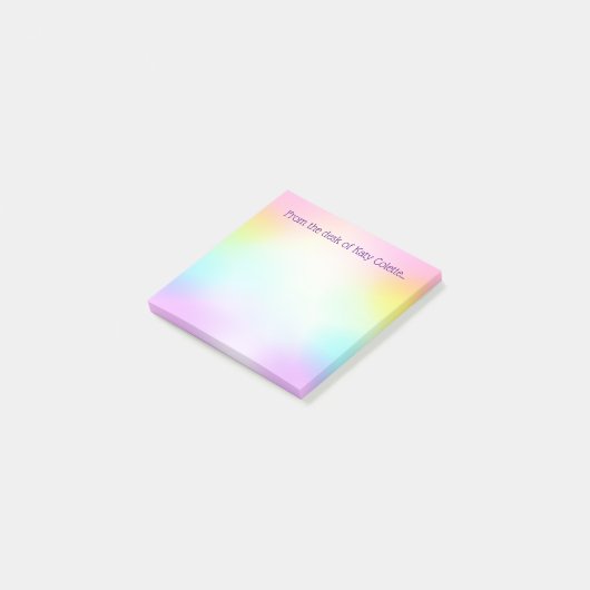 regenboogpost post-it® notes (Schuin)