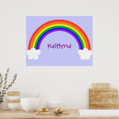 regenboogPoster Poster (Keuken)