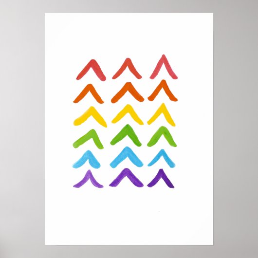RegenboogPoster Poster (Voorkant)
