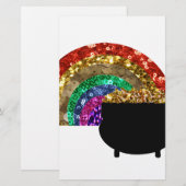regenboogpot o'goud briefpapier (Voorkant / Achterkant)