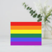 Regenboogpride-Briefkaart Briefkaart (Staand voorkant)