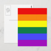 Regenboogpride-Briefkaart Briefkaart (Voorkant / Achterkant)