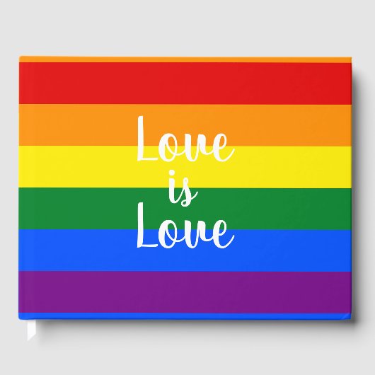 Regenboogpride - gastenboek (Voorkant)