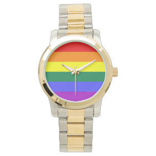Regenboogpride Horloge