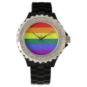 Regenboogpride Horloge