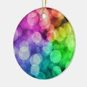 Regenboogpride kerstboomversiering keramisch ornament (Links)