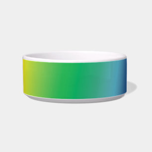 regenboogpride kleuren patroonhond, kat, troep voerbakje
