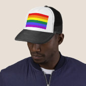 Regenboogpride-Pet Trucker Pet (In situ)