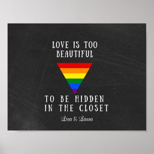  regenboogpride Poster (Voorkant)