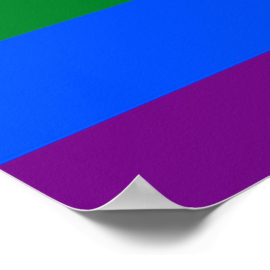 Regenboogpride - poster (Hoek)