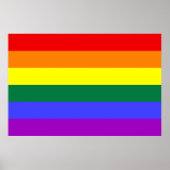Regenboogpride-Poster Poster (Voorkant)