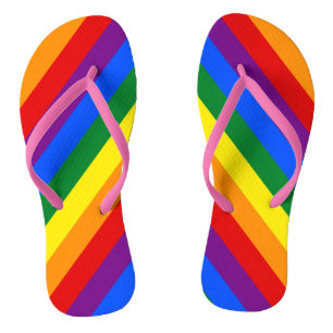 Regenboogpride Teenslippers