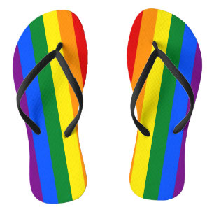 Regenboogpride Teenslippers