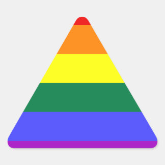 Regenboogpride Vlag sticker