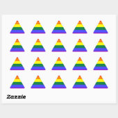 Regenboogpride Vlag sticker (Vel)