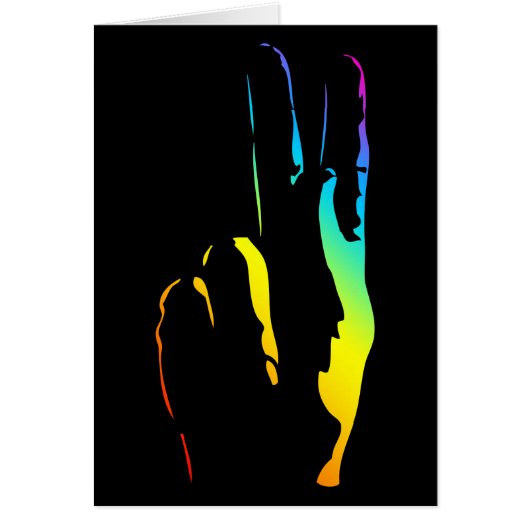 regenboogpride vredesbord (Voorkant)