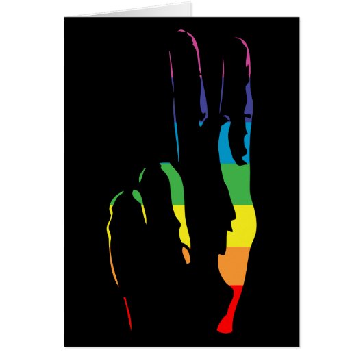 regenboogpride vredesbord (Voorkant)