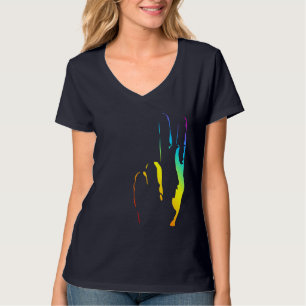 regenboogpride vredesbord t-shirt