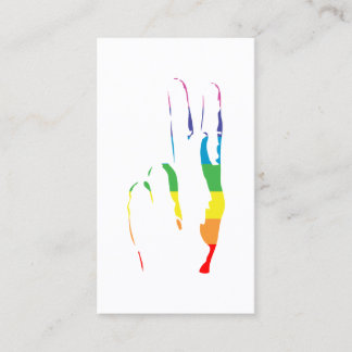 regenboogpride vredesbord visitekaartje