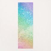 Regenboogprinses Glitter #5 (Faux Glitter) #glimme Yogamat (Voorkant)
