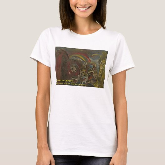 Regenboogprinses T-shirt (Voorkant)