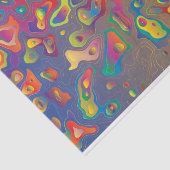 Regenboogprisma water laat tissuepapier vallen (Detail)