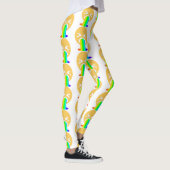 regenboogpuke emoji leggings (Rechts)