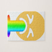 regenboogpuke emoji legpuzzel (Horizontaal)