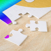 regenboogpuke emoji legpuzzel (Zijkant)