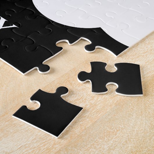 Regenboogpuzzel met de naam van het kind. legpuzzel (Zijkant)