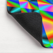 Regenboogquilt Muismat (Hoek)