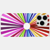 Regenboograd Case-Mate iPhone Case (Achterkant (horizontaal))