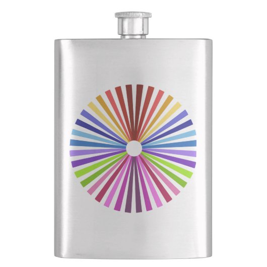Regenboograd Flacon (Voorkant)