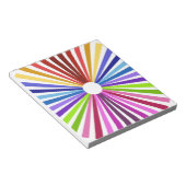 Regenboograd Notitieblok (Schuin)