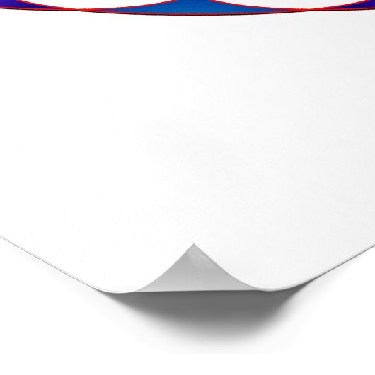 Regenboograd Poster (Hoek)