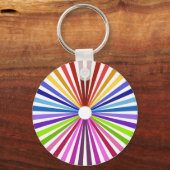 Regenboograd Sleutelhanger (Voorkant)